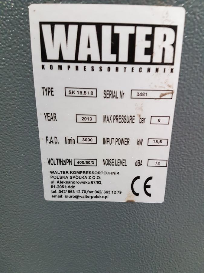Used WALTER V270 AIR DRYER YEAR 2013