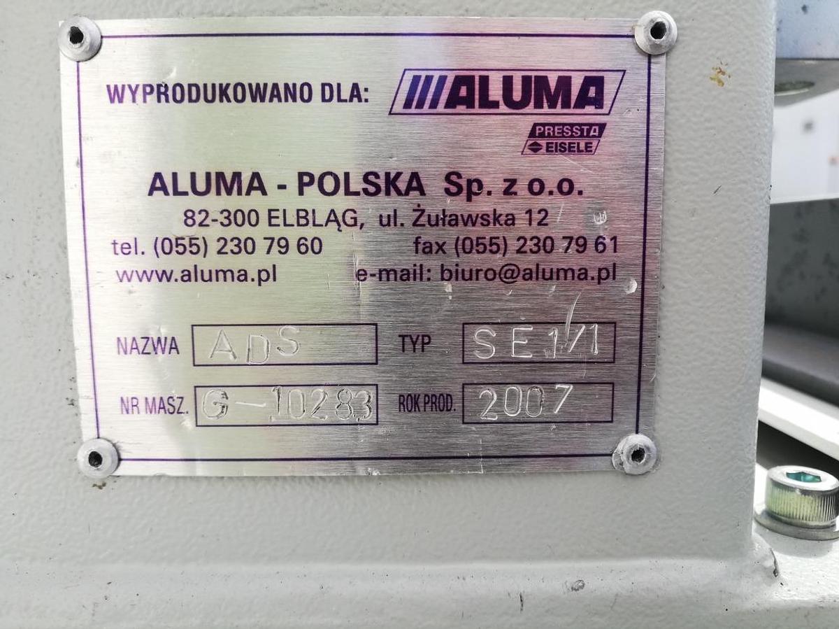 Używane WKRĘTARKA DO WZMOCNIEŃ POWASERT / ALUMA ADS SE1 SA ROK 2007