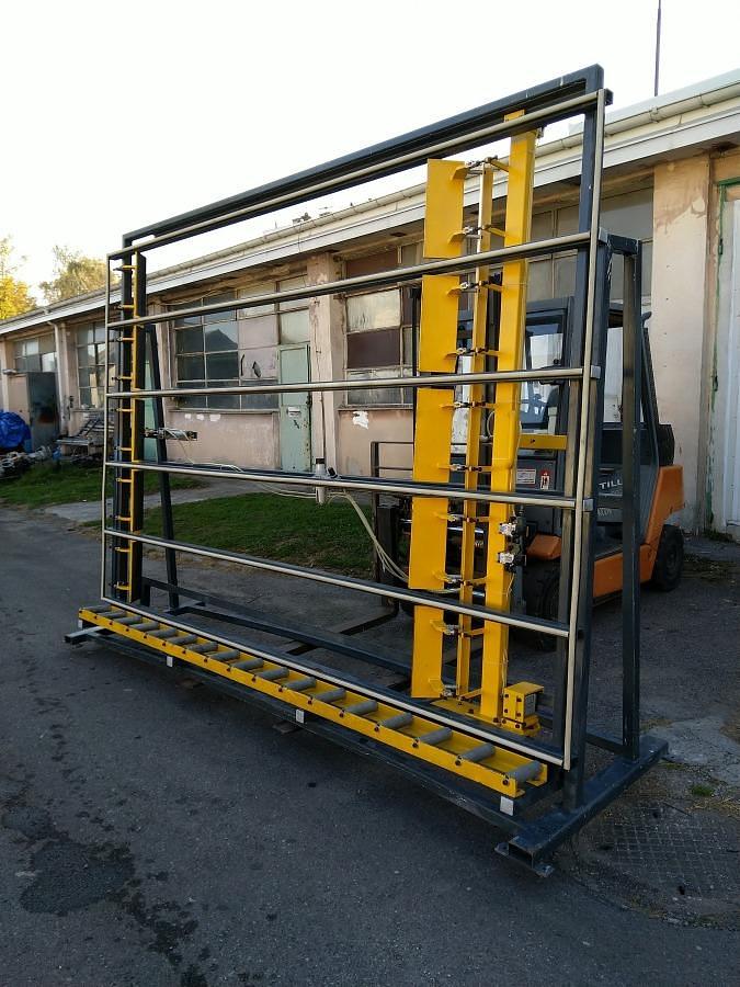 Used PRESS FOR INSPECTION AND GLAZING OF SCHURING