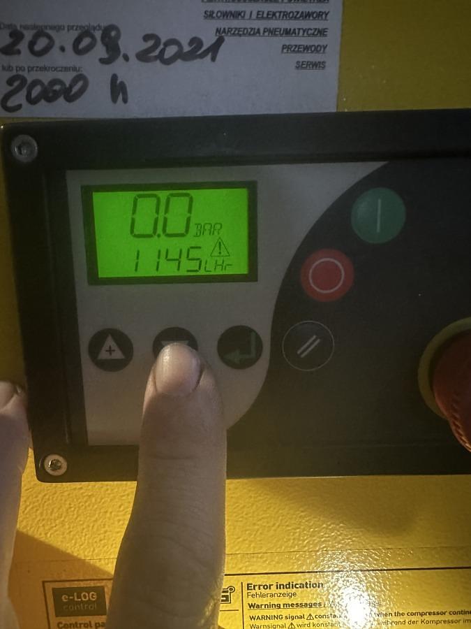 Used SCREW COMPRESSOR COMPRAG A0708