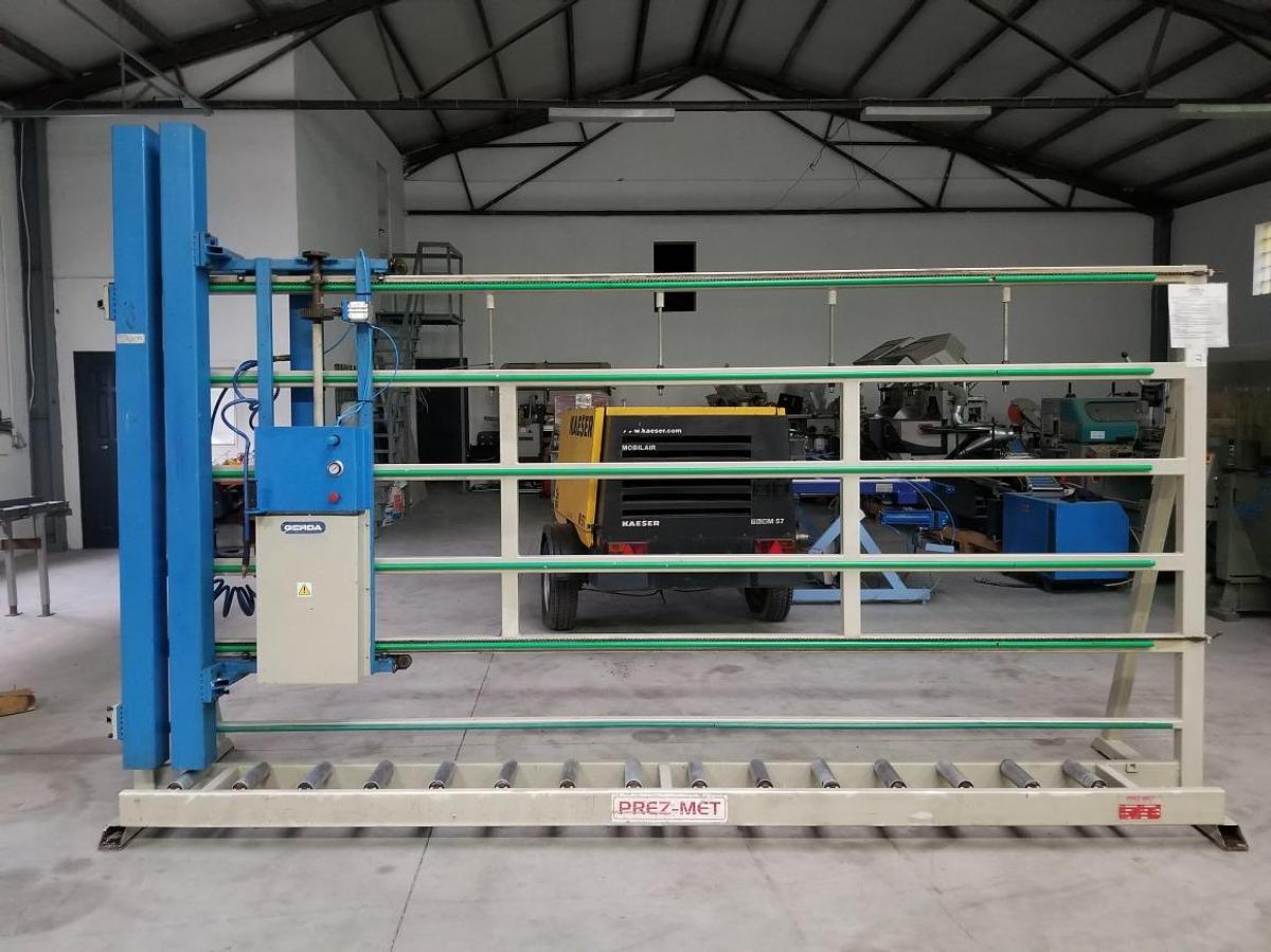Used INSPECTION AND GLAZING PRESS PREZ-MET COM 1 YEAR 2009