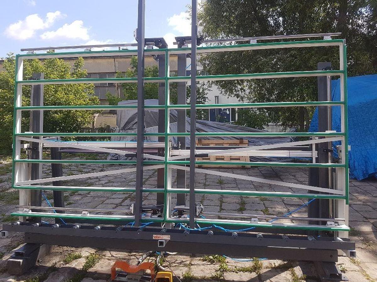 Used INSPECTION AND GLAZING PRESS ELUMATEC VE 3000 YEAR 1999