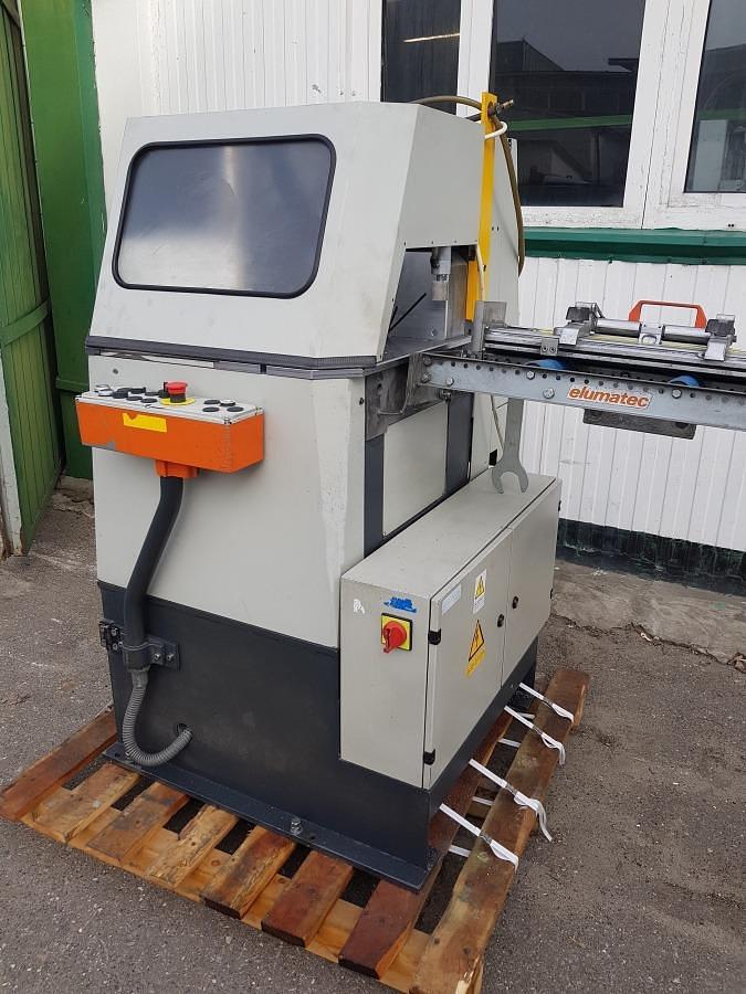 Used ELUMATEC SINGLE HEAD AUTOMATIC SAWING MACHINE MGS 142/11 YEAR 2008