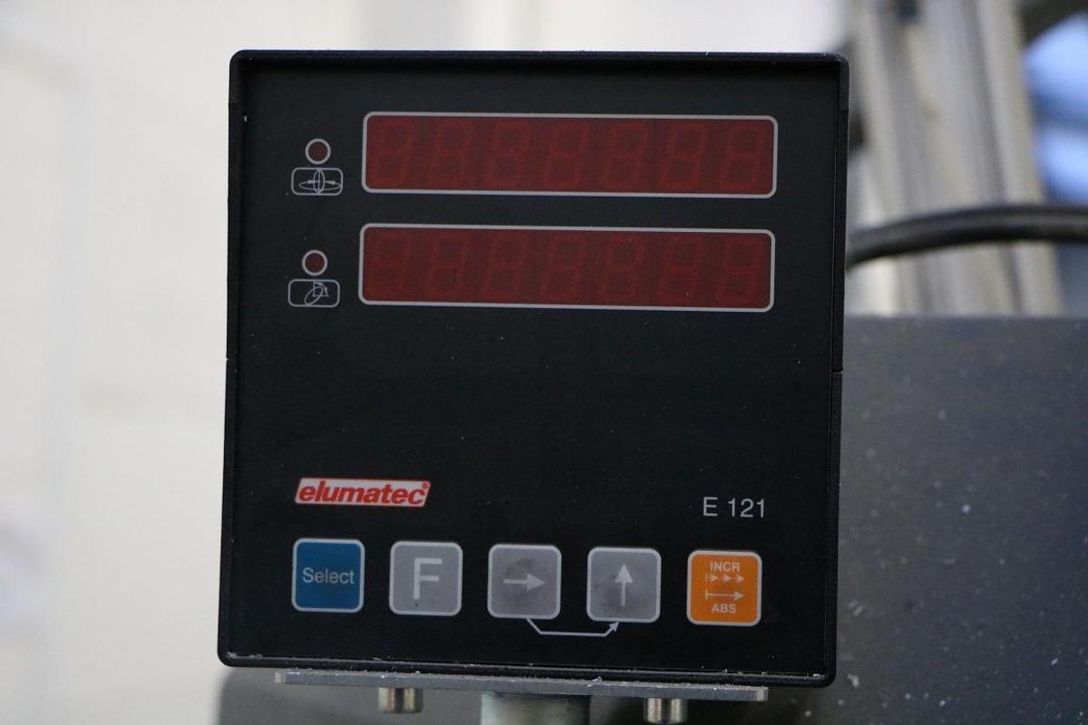 Used ELUMATEC SINGLE HEAD SAW MGS 245/00 YEAR 2008