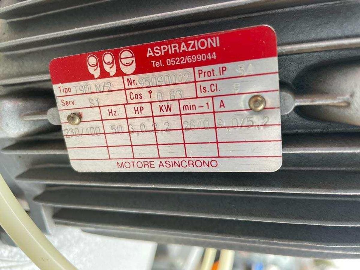 Używane ODCIĄG WIÓRÓW EMMEGI ASPIRATORE M 64ODCIĄ WIÓRÓW EMMEGI ASPIRATORE M 64