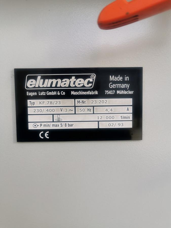 Used MILLING AND COPYING MACHINE ELUMATEC KF 78