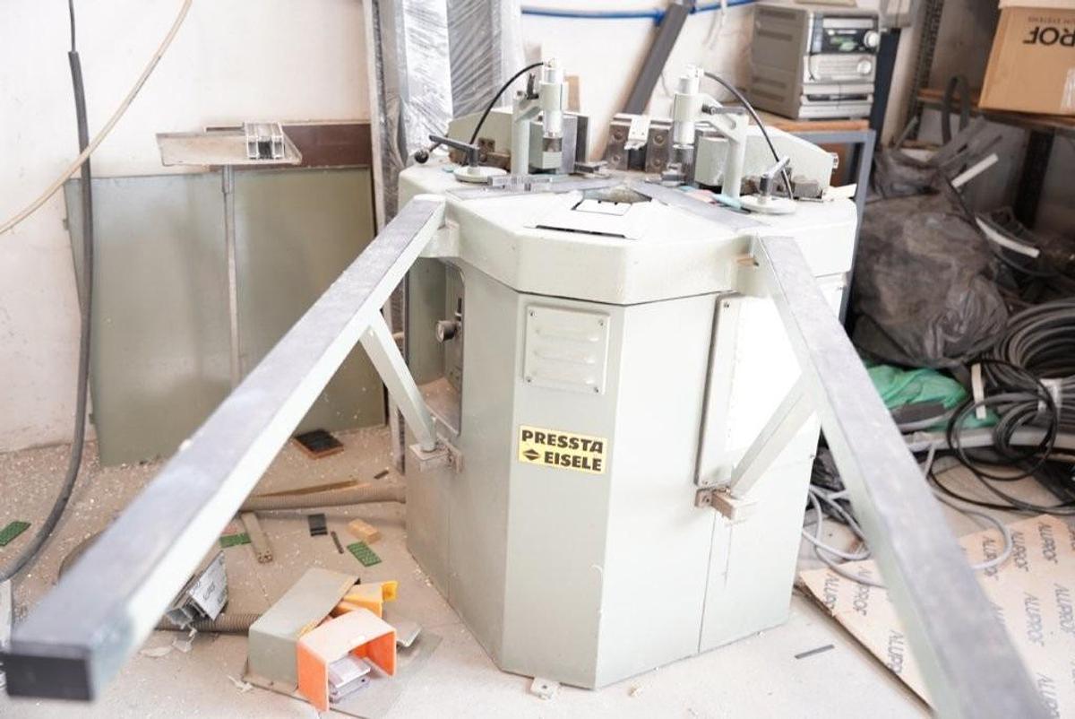 Used CORNER CRIMPING MACHINE EISELE PV10 P