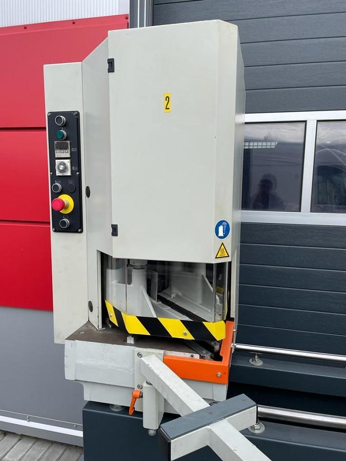 Used ELUMATEC DOUBLE HEAD WELDING MACHINE ZS 720 LV YEAR 1999