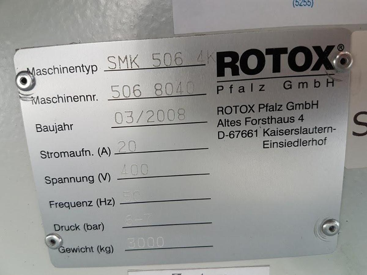 Używane LINIA ZGRZEWAJĄCO - CZYSZCZĄCA ROTOX ROK 2008