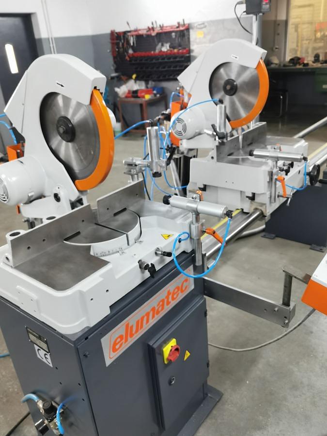 Used ELUMATEC DOUBLE-HEAD SAW DG 79 YEAR 1998