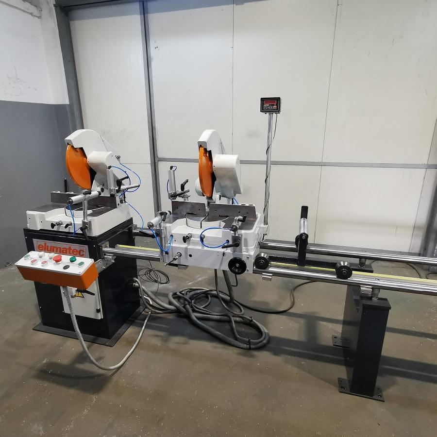 Used ELUMATEC DOUBLE-HEAD SAW DG 79 LONG