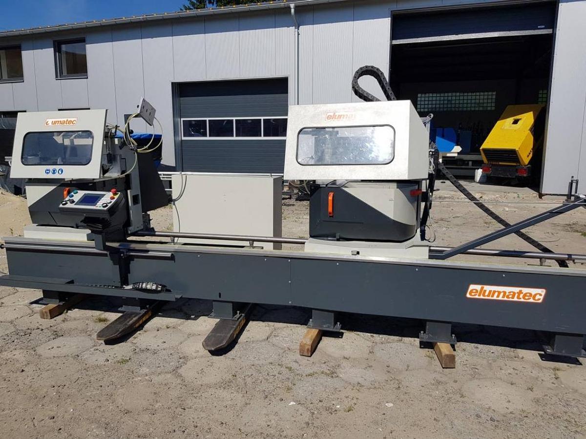 Used ELUMATEC DOUBLE HEAD / AUTOMATIC SAW DG 104 YEAR 2011
