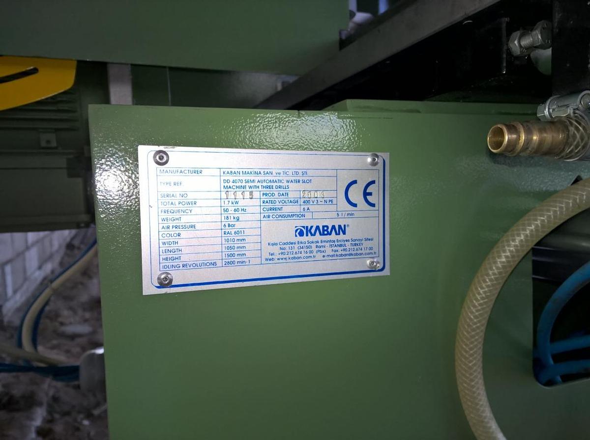 Used DRAIN MILLING MACHINE AUTOMATIC CABAN DD 4070 YEAR 2003