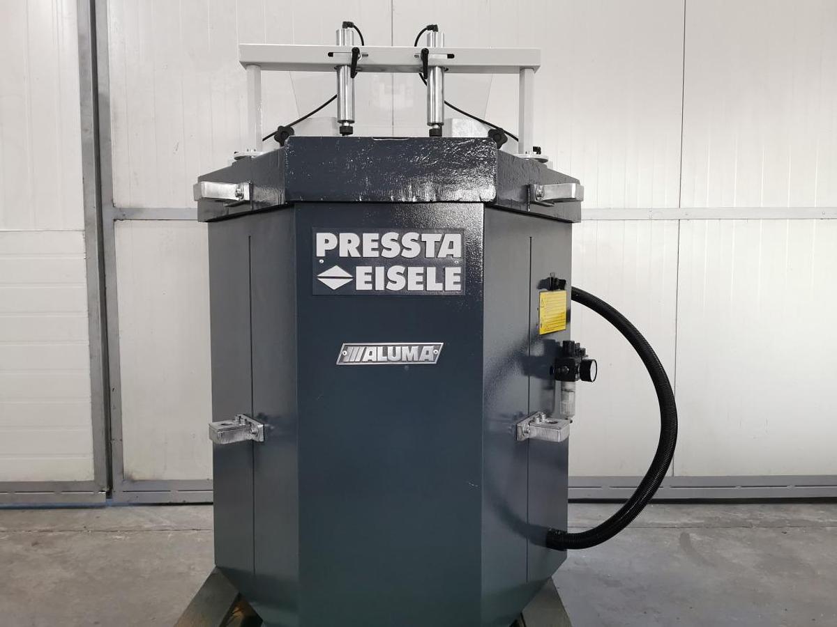 Used CORNER CRIMPING MACHINE ALUMA / PRESSTA EISELE 2000 YEAR 2011