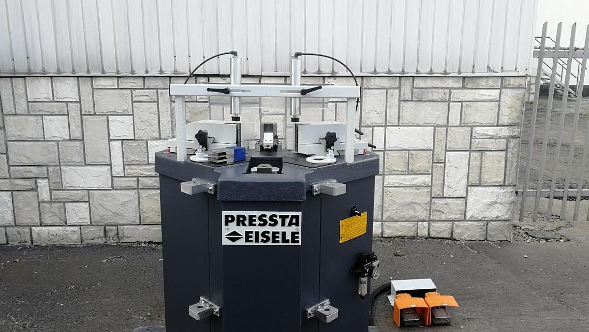 Used CORNER CRIMPING MACHINE ALUMA / PRESSTA EISELE 1800 YEAR 2007