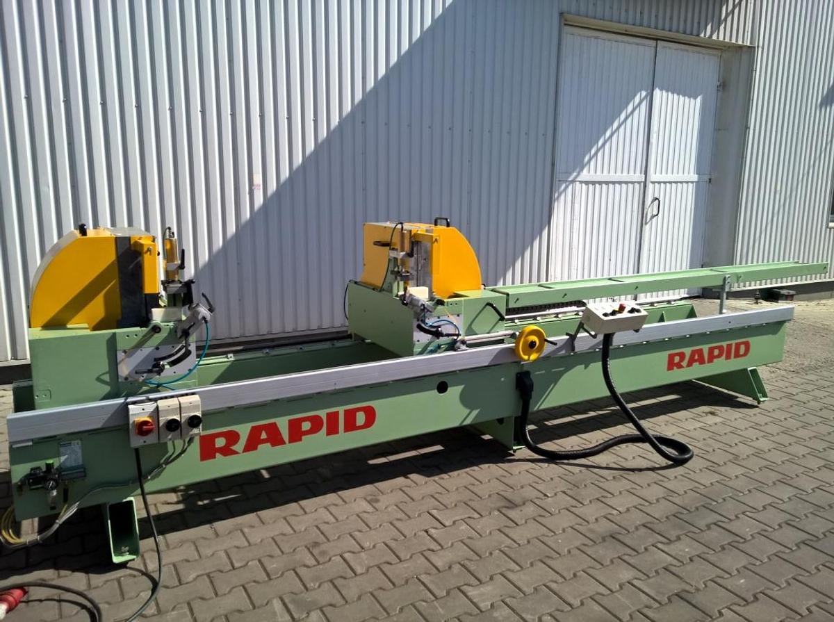 Used RAPID DGL 200 M DOUBLE-HEAD SAW YEAR 2002