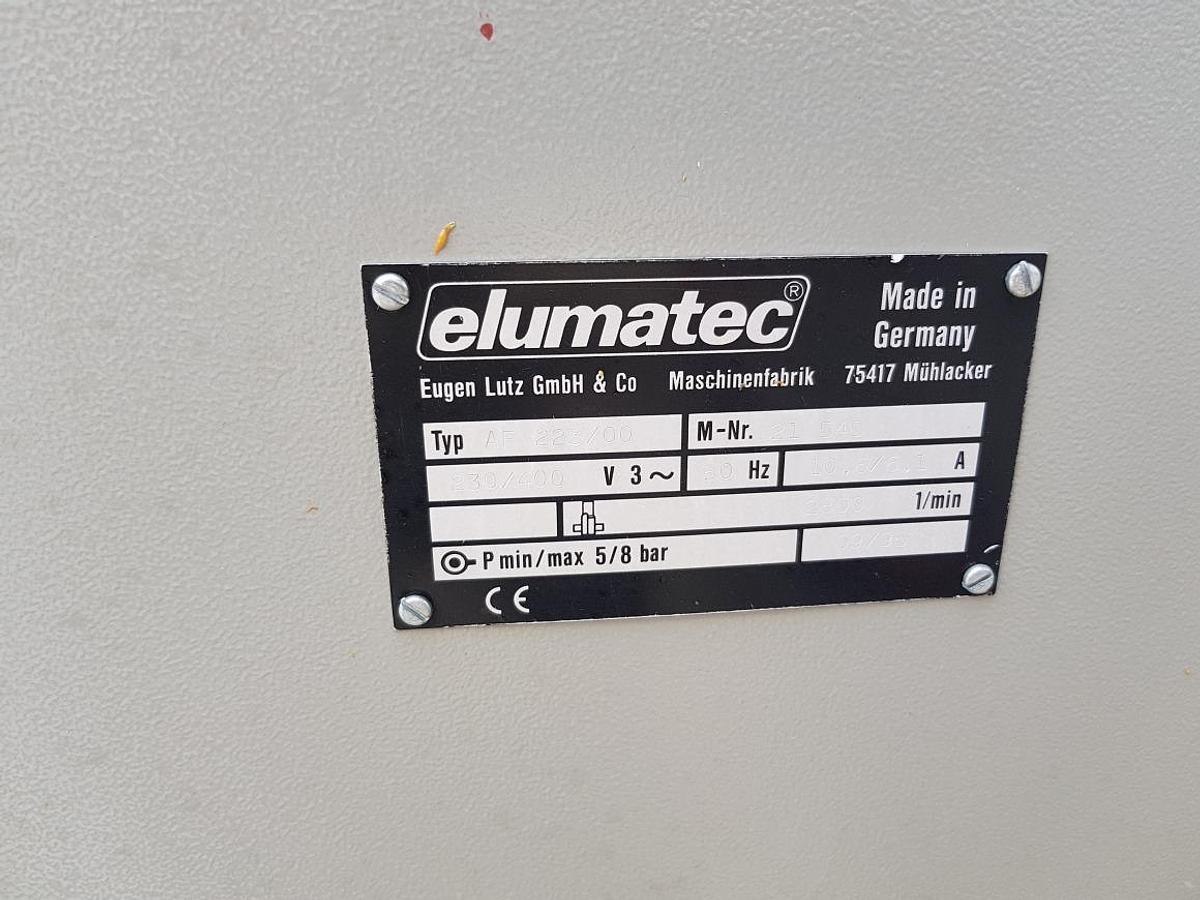 Used ELUMATEC POST MILLING MACHINE AF 223