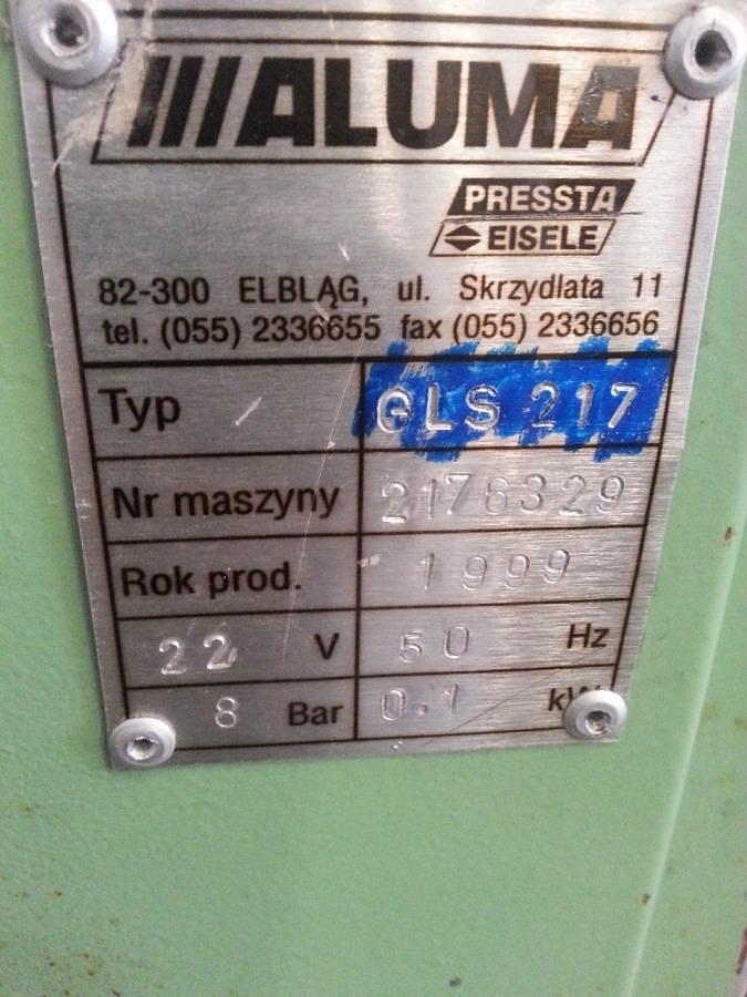 Używane PIŁA DO LISTEW PRZYSZYBOWYCH ROTOX GLS 217 Z PRZYMIAREM  ROK 1999