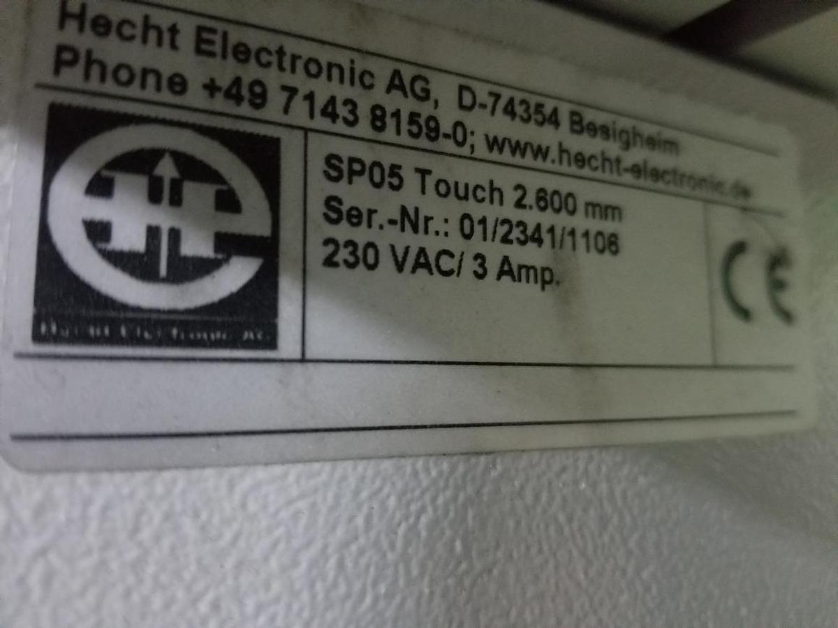 Used RAPID / HECHT SPO5 TOUCH LENGTH GAUGE YEAR 2006