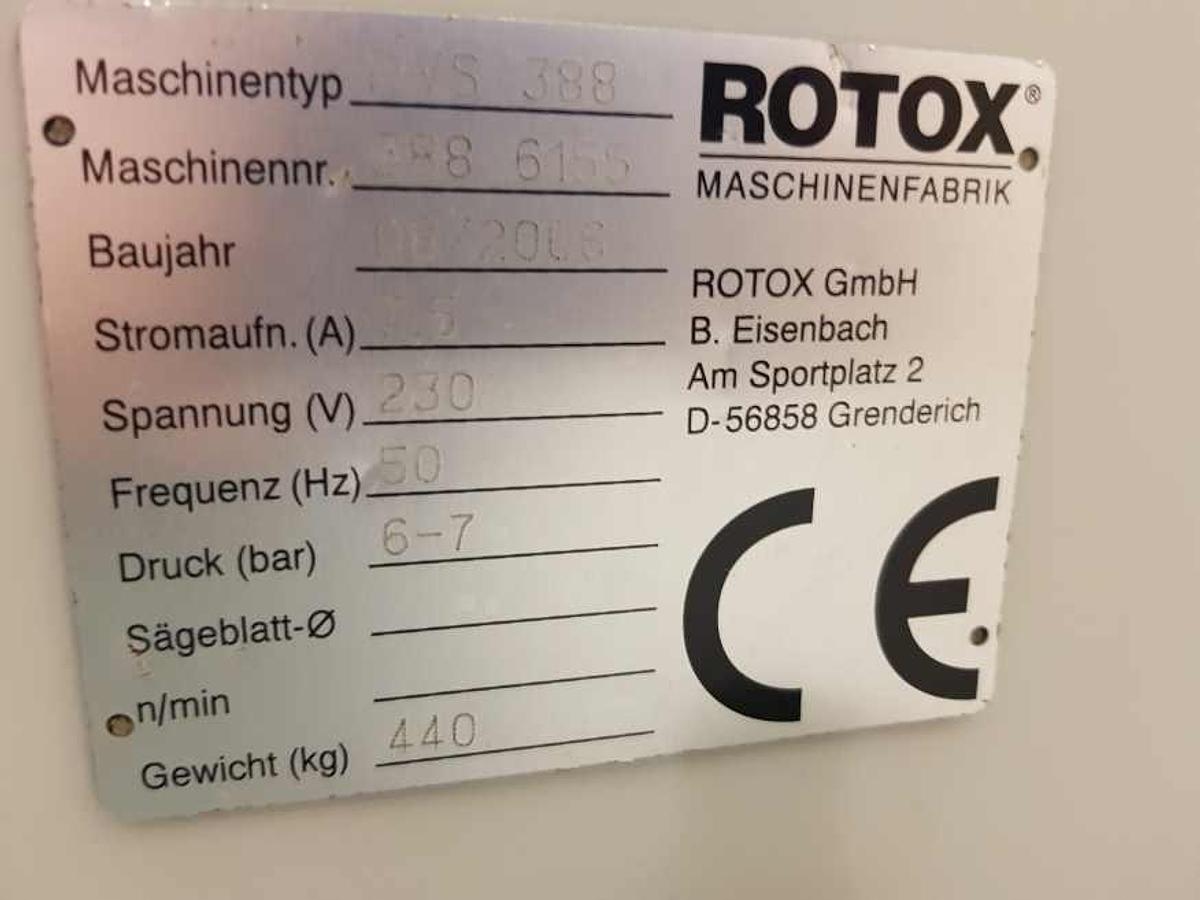 Używane AUTOMAT 4 GŁOWICOWY ROTOX FWS 388 ROK 2006