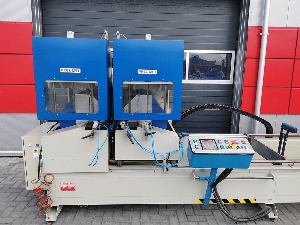 Used AUTOMATIC DOUBLE-HEADED SAW PREZ-MET DCX 500 YEAR 2003