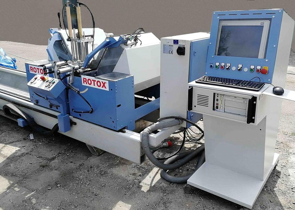 Used AUTOMATIC DOUBLE-HEADED SAWING MACHINE ROTOX ZGS 314 YEAR 2006