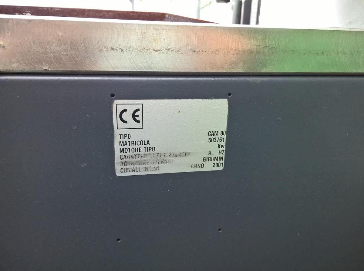Used CRIMPING MACHINE COMALL ESCO CAM 80 YEAR 2001