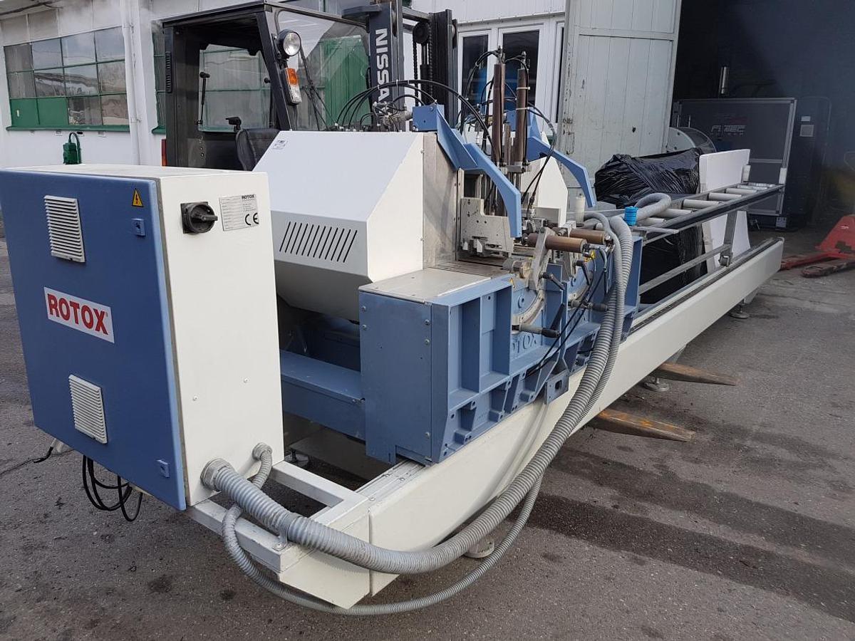 Used AUTOMATIC DOUBLE-HEADED SAWING MACHINE ROTOX ZGS 314 YEAR 2006