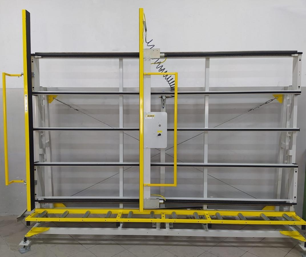 Used INSPECTION AND GLAZING PRESS ALUMA FIXUS S