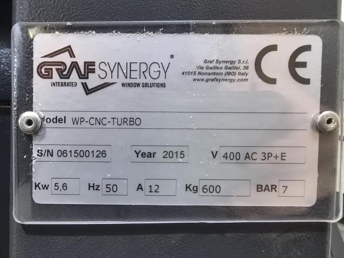 Używane OCZYSZCZARKA CNC GRAF SYNERGY WP CNC TURBO ROK 2015