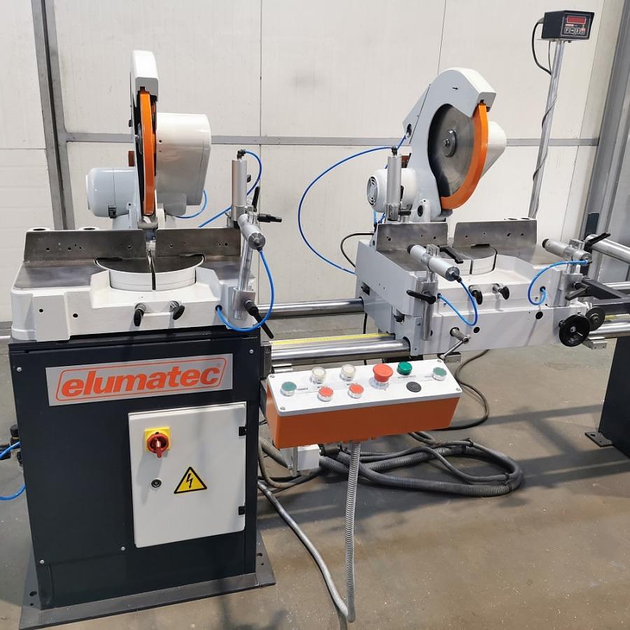 Used ELUMATEC DOUBLE-HEAD SAW DG 79 LONG