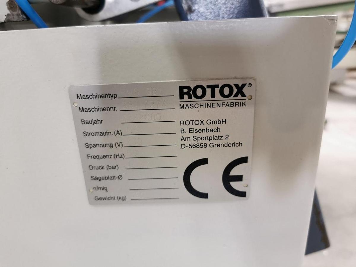 Używane FREZARKA DO ODWODNIEŃ AUTOMAT ROTOX FWS 381 ROK 2005