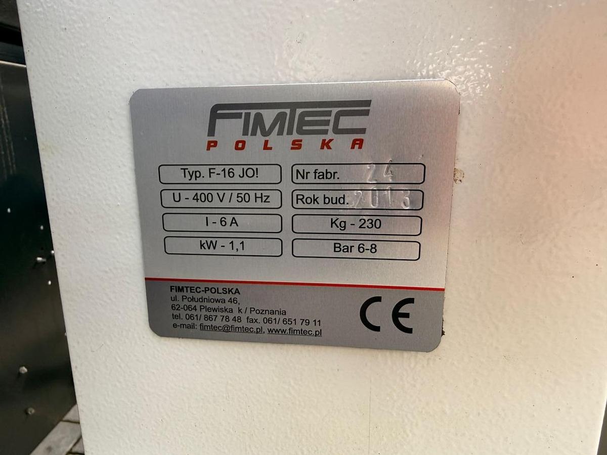 Używane WIERTNICA AUTOMATYCZNA OTWORÓW POD ZAWIASY W RAMIE FIMTEC F-16 JO ROK 2013