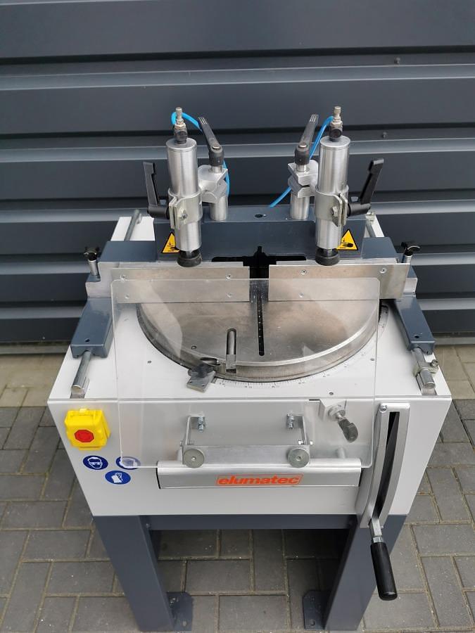 Used ELUMATEC SINGLE HEAD SAW TS 161/21 YEAR 2000Elumatec TS 161/21 SINGLE HANDLING Saw Year 2000