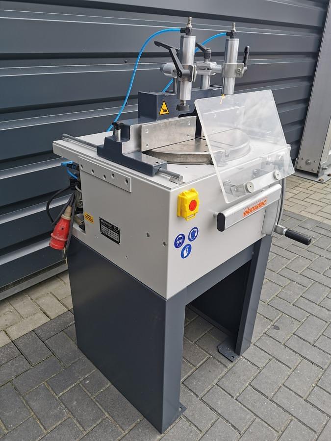 Used ELUMATEC SINGLE HEAD SAW TS 161/21 YEAR 2000Elumatec TS 161/21 SINGLE HANDLING Saw Year 2000