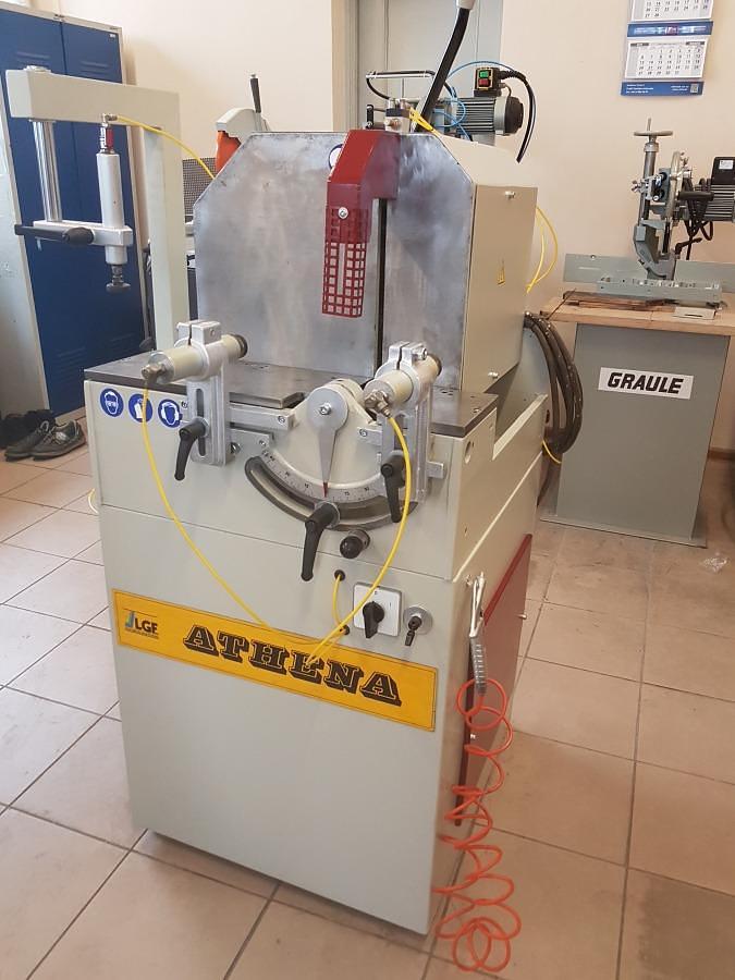 Used SINGLE HEAD SAW LGF ATHENA