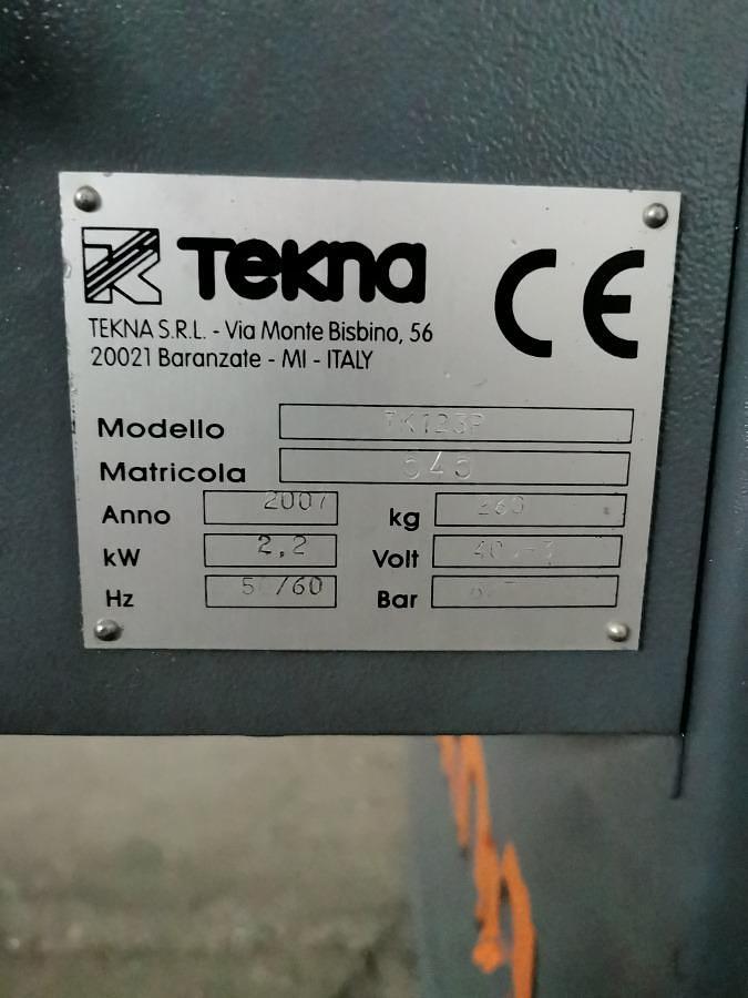 Używane PIŁA JEDNOGŁOWICOWA TEKNA TK 123 P ROK 2007 PLUS PODAJNIK I ODBIORNIK