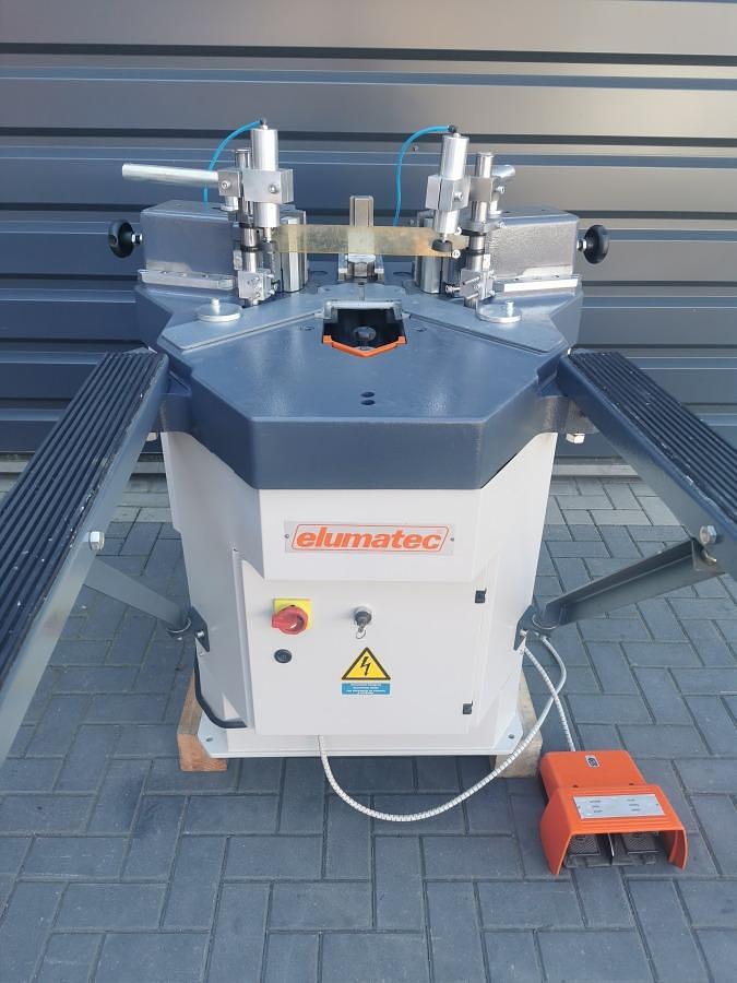 Used ELUMATEC CORNER CRIMPING MACHINE EP 124