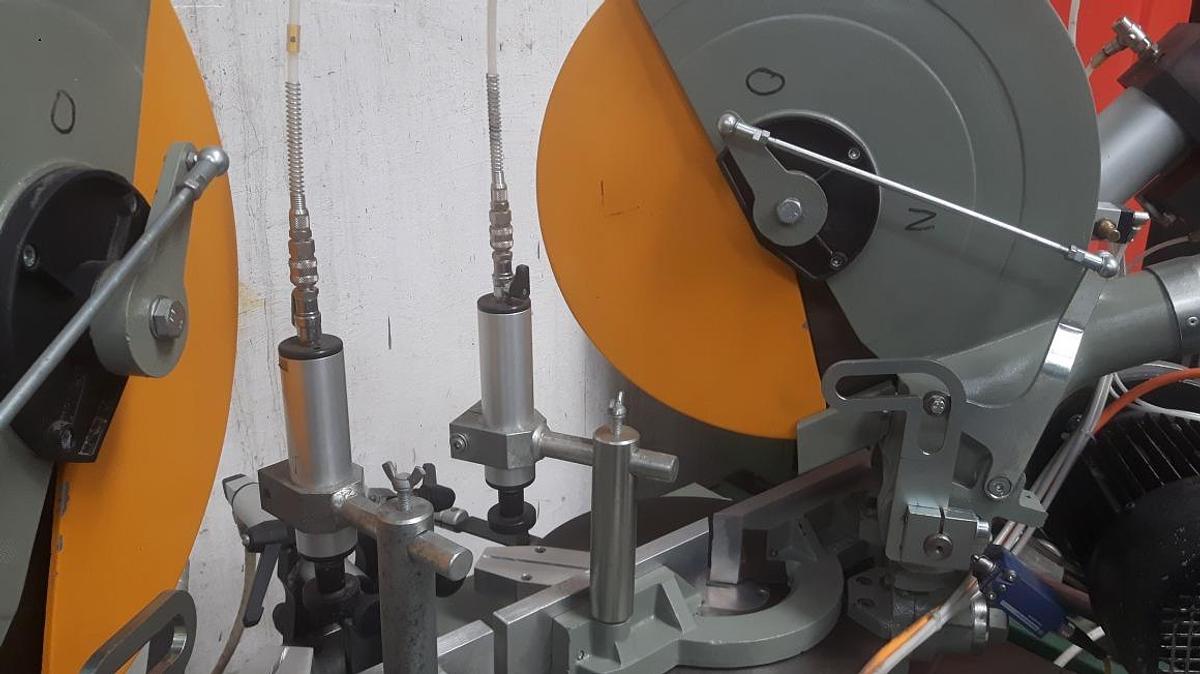 Used EMMEGI DOUBLE HEAD SAW NORMA 400 TU /4 YEAR 2010
