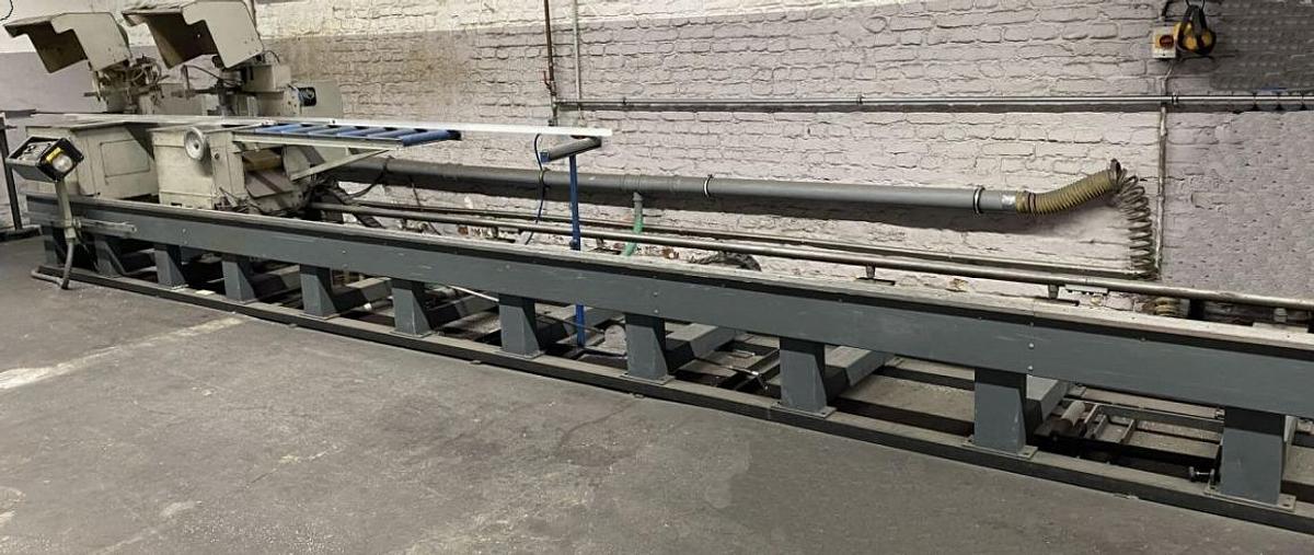 Used ELUMATEC DOUBLE-HEAD AUTOMATIC SAW DG 142