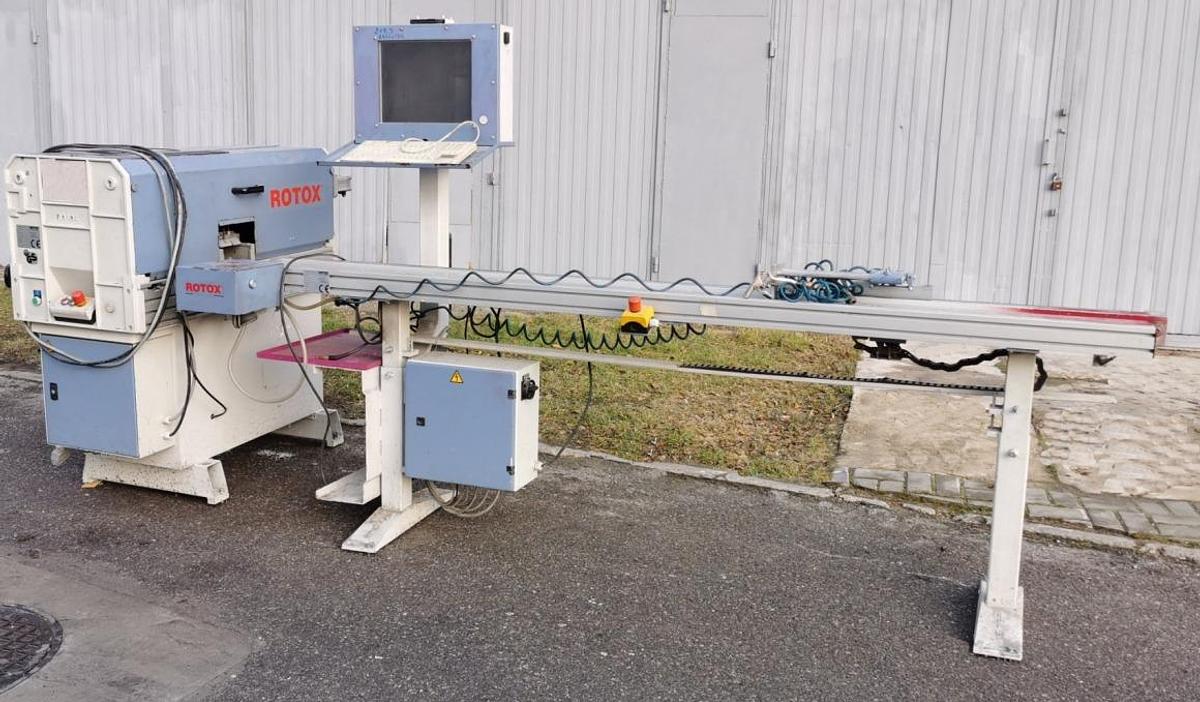 Used ELECTRONIC POSITIONING BUMPER ROTOX LA 396 YEAR 2008