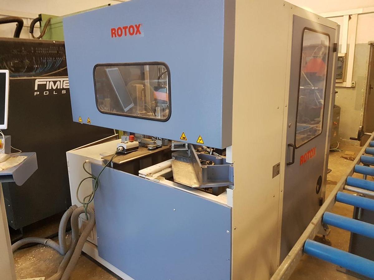 Używane OCZYSZCZARKA CNC DO NAROŻY ROTOX EPA 472  ROK 2012