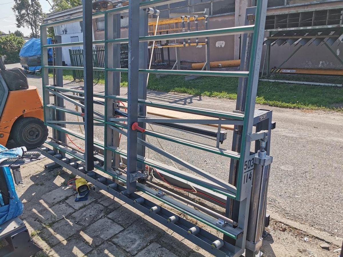 Used ELUMATEC VE 3000 INSPECTION AND GLAZING PRESS