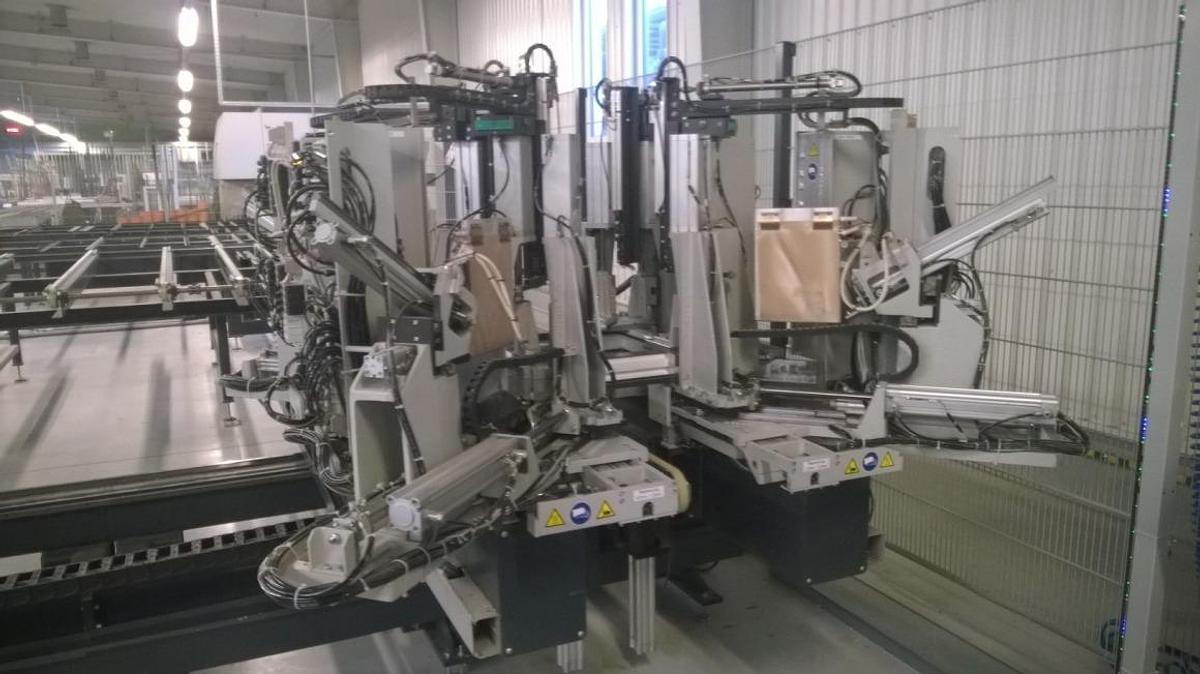 Used ELUMATEC SEALING AND CLEANING LINE YEAR 2010