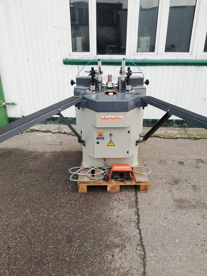 Used CORNER CRIMPING MACHINE ELUMATEC EP 124 YEAR 2006
