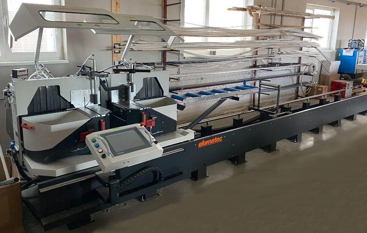 Used AUTOMATIC SAW / DOUBLE HEAD ELUMATEC DG 104 580/1 YEAR 2021