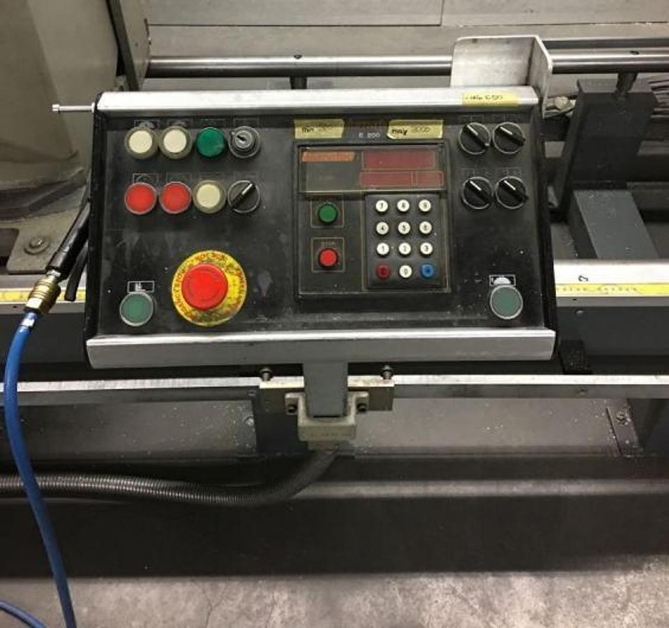 Used DOUBLE HEAD SAW / AUTOMATIC / ELUMATEC DG 104 / 02