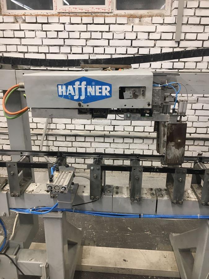 Used HAFFNER CUTTING AND MACHINING CENTRE TYPE 220 WITH AUTOMATIC REINFORCEMENT SAW YEAR 2009
