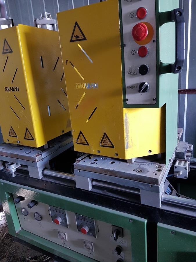 Used DOUBLE HEAD WELDING MACHINE KABAN BB 2020 YEAR 2005
