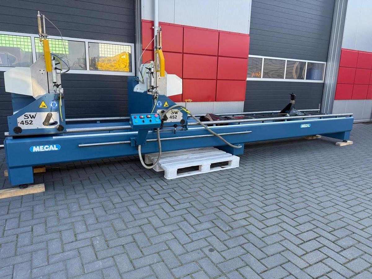Używane PIŁA DWUGŁOWICOWA DO ALUMINIUM MECAL SW 452  ROK 2002